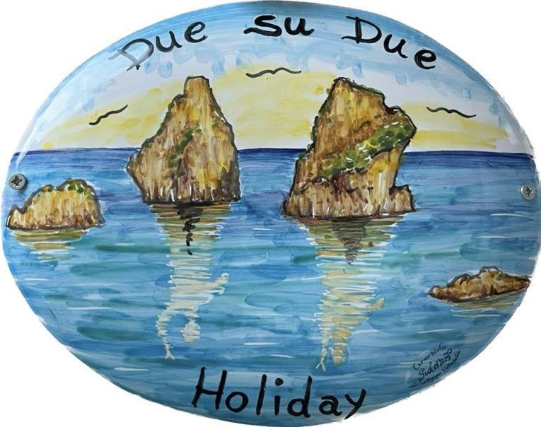 B&B Due Su Due Holiday Vietri Bagian luar foto